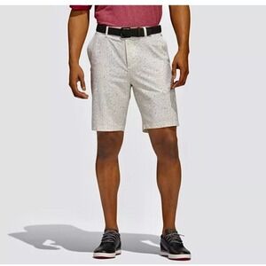 ADIDAS Ultimate‎ 365 Tan Flag Print Golf Performance Shorts Mens Size 40
